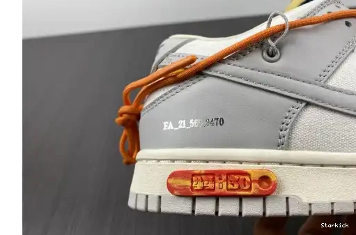 Nike Dunk 44 O-W Lot Low DM1602-104 0526